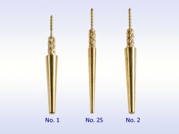 Dowel Pins with Spike (Brass)